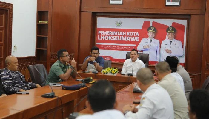 Jelang Idul Fitri 1446 H, Wali Kota Lhokseumawe Pimpin Rakor Pawai Takbir Keliling
