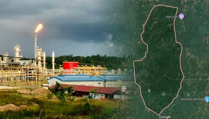 Alue Siwah Serdang Salah Satu Gampong Lapangan Gas PT Medco