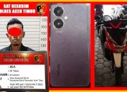 Pelaku Pencurian Sepeda Motor di Aceh Timur Dibekuk Polisi