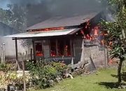 Kebakaran di Kuala Batee, Satu Rumah Jadi Abu