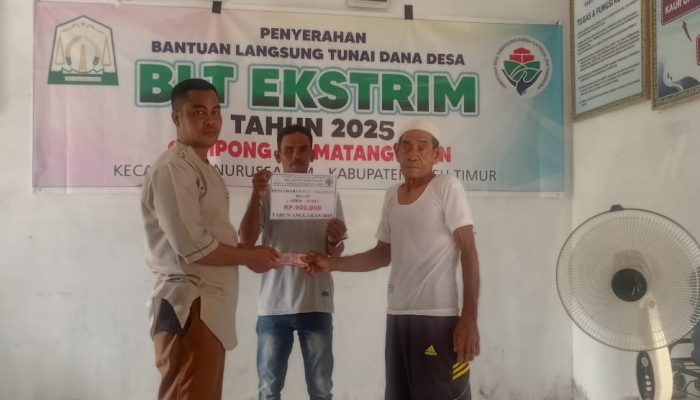 Jelang Idul Adha, Pemerintah Gampong Seumatang Aron Salurkan BLT-DD