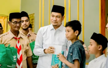 Bukber Pramuka Aceh Timur, Puluhan Anak Yatim Terima Santunan