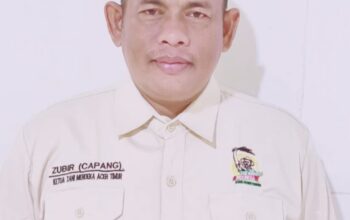 Ketua DPD Tani Merdeka Indonesia Kabupaten Aceh Timur, Zubir (Capang)