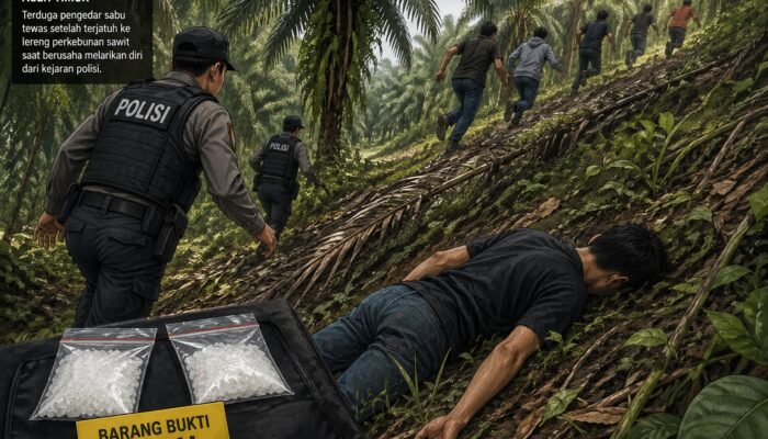 Kejaran Polisi di Aceh Timur, Pria Diduga Pengedar Sabu Ditemukan Meninggal Dunia