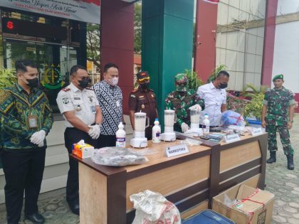 Eksekusi Putusan Inkrah, Kejari Aceh Timur Musnahkan Barang Bukti Narkotika dan Tindak Pidana Lainnya