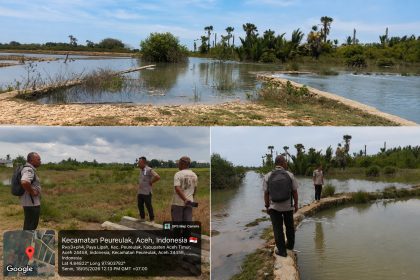 DPD Tani Merdeka Aceh Timur Dorong Pembangunan Talut Tinggi Lindungi Sawah